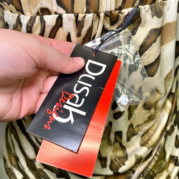 Dasuk Designs Shimmer Animal Print Tank Top - Picture 5 of 14